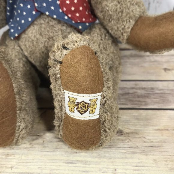 NEW House Of Nisbet Model Theodore B. Bear YES/NO Head Tail #5515 Stuffed - Picture 5 of 12